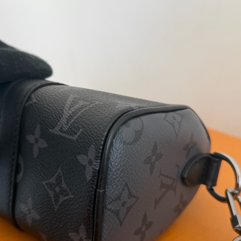 #已停產 Louis Vuitton Keepall xs 黑武士-13