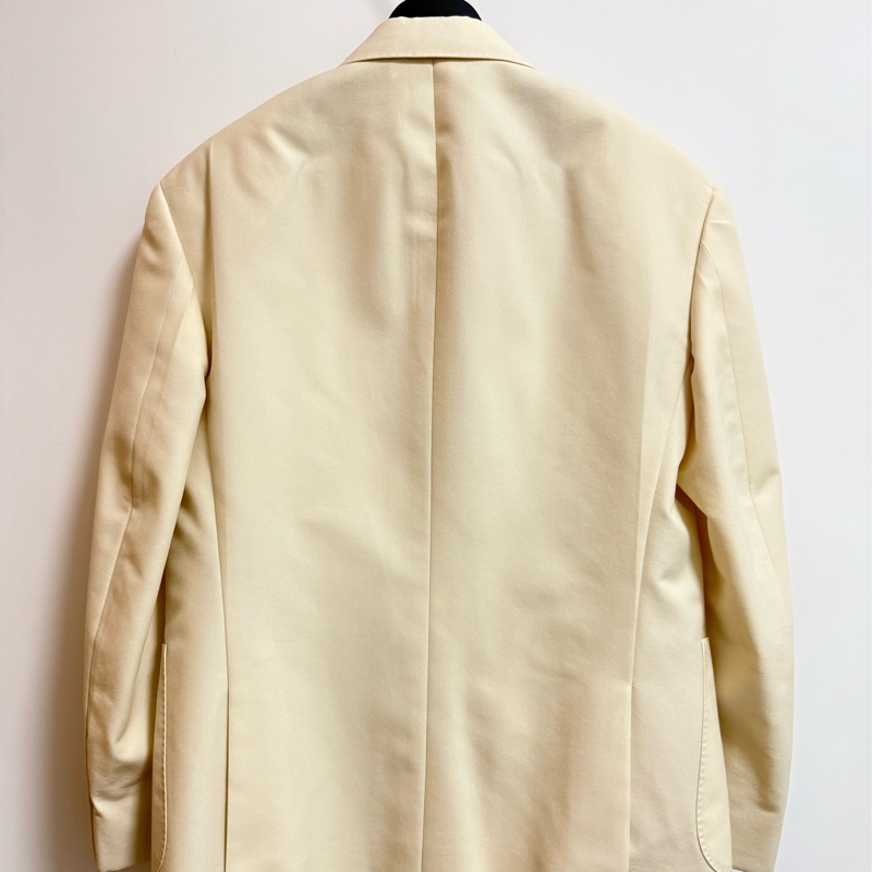Louis Vuitton ivory double breasted blazer jacket 44 西裝外套-1