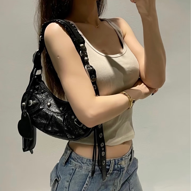 #全網最便宜 Balenciaga Le Cagole xs 月牙包機車包-0