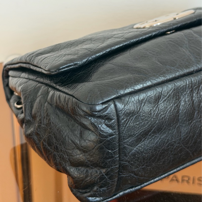 #小紅書爆款 Balenciaga Monaco Mini 黑銀 枕頭包-7