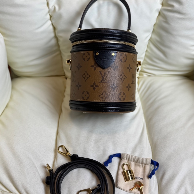 98新 LV/路易威登 發財桶-0