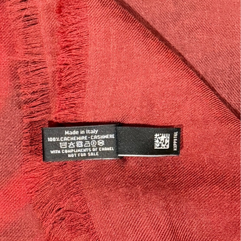 Chanel VIC 馬年新年禮 Cashmere 大披肩 💛全新-5