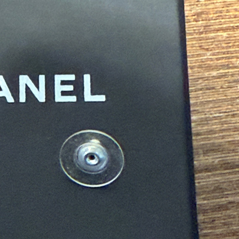 香奈兒雙C 鑲鑽珍珠耳環-2