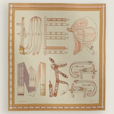 全新 Hermes shawl 絲巾披肩 140 lettres equestres