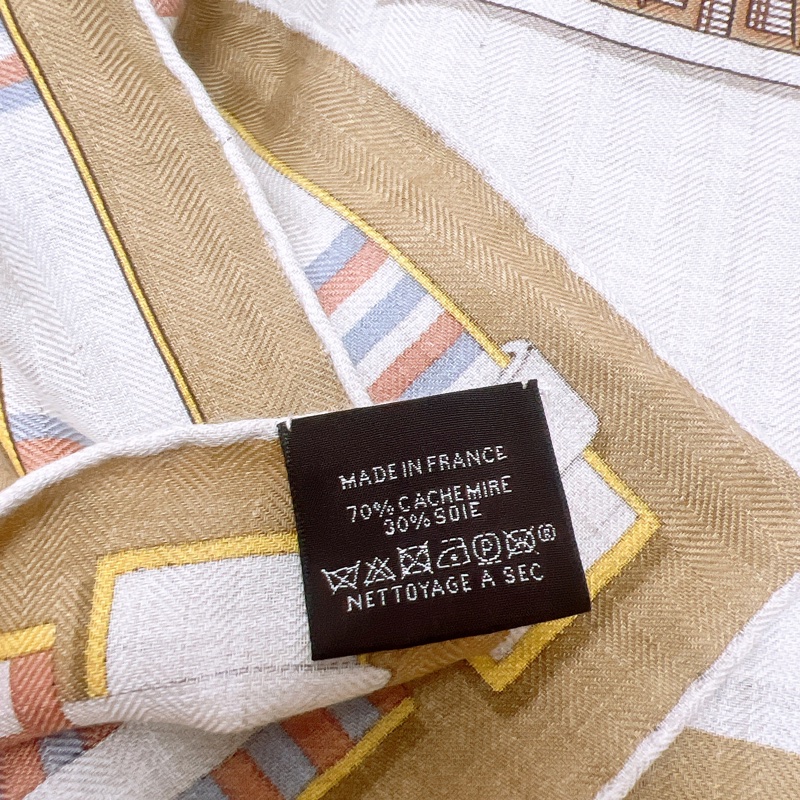 全新 Hermes shawl 絲巾披肩 140 lettres equestres-4