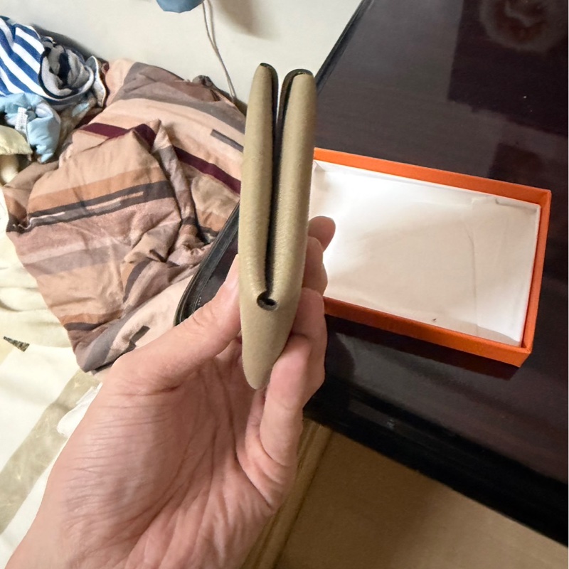 愛馬仕Calvi Duo Beige Marfa Evercolor皮 2024年 W刻-3