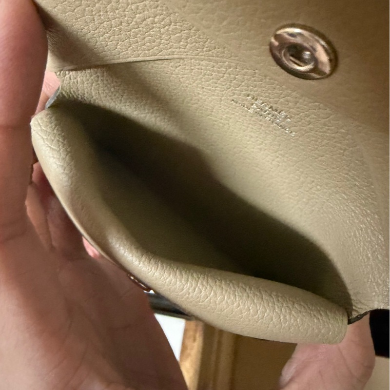 愛馬仕Calvi Duo Beige Marfa Evercolor皮 2024年 W刻-5