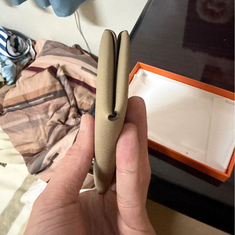 愛馬仕Calvi Duo Beige Marfa Evercolor皮 2024年 W刻-9