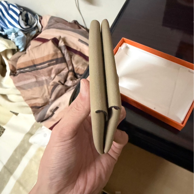 愛馬仕Calvi Duo Beige Marfa Evercolor皮 2024年 W刻-11