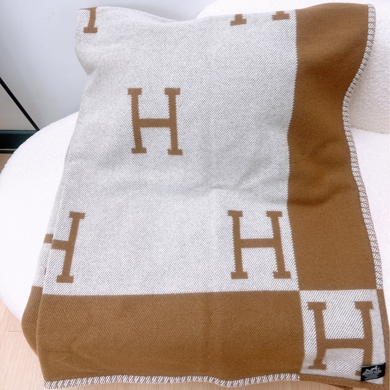 Hermes avalon 大毛毯/被子-3