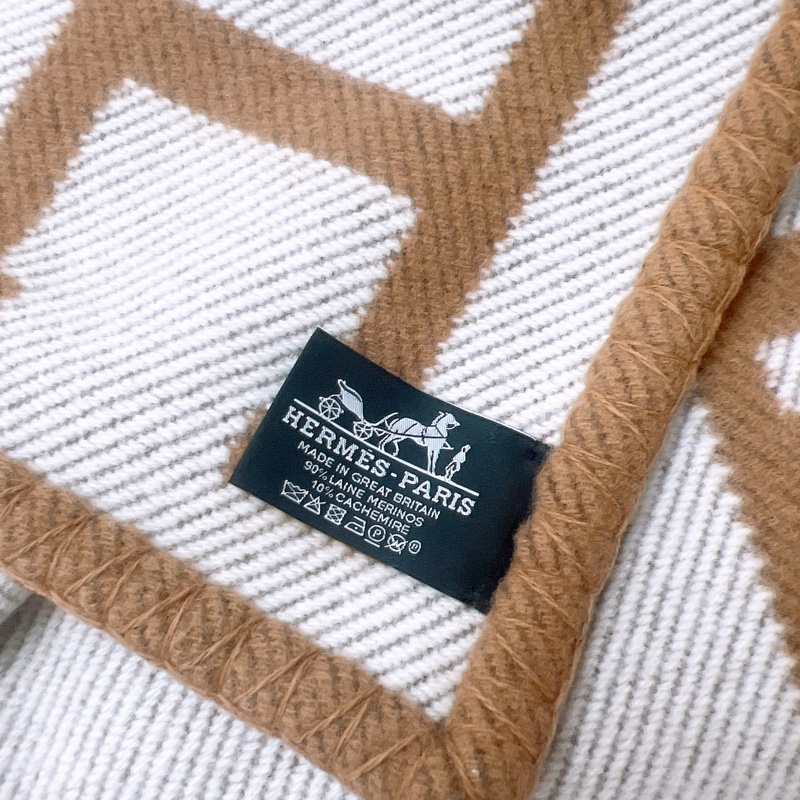 Hermes avalon 大毛毯/被子-4