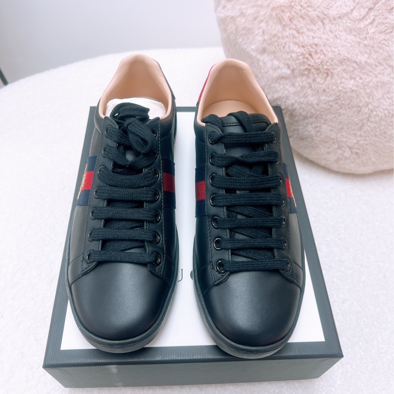 閒置 Gucci ace 蜜蜂黑色運動鞋/休閒鞋-1
