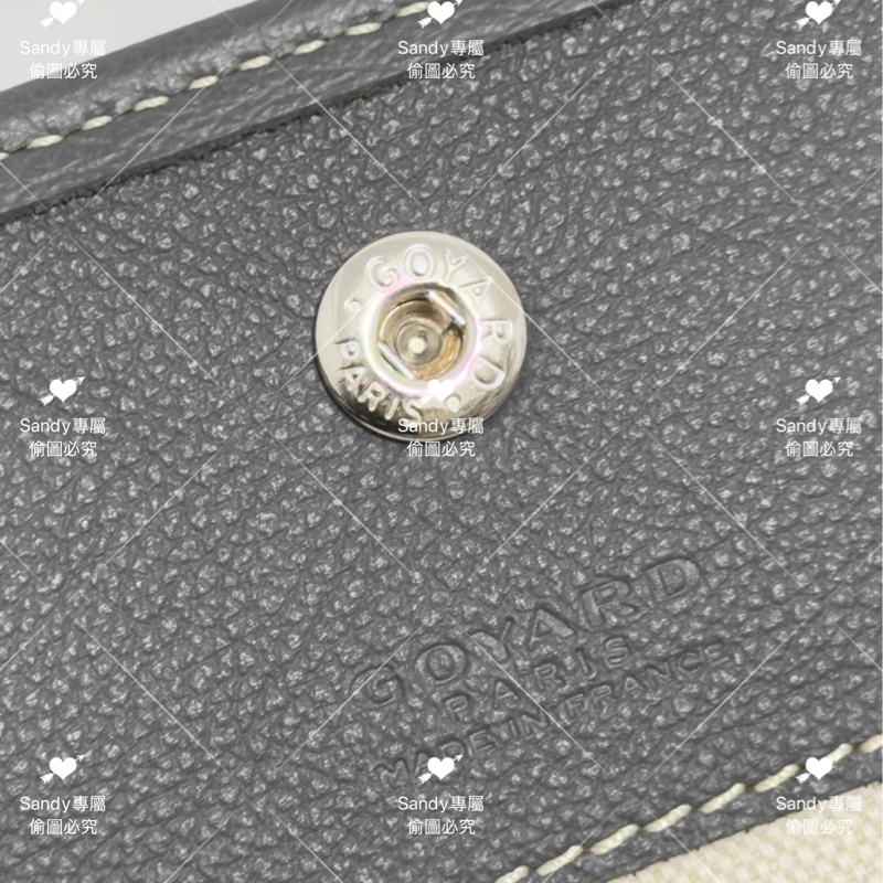 Goyard hobo 灰色 全新全配-4