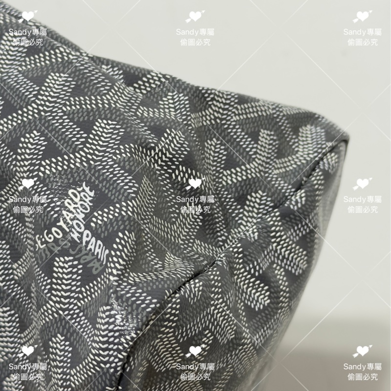 Goyard hobo 灰色 全新全配-8