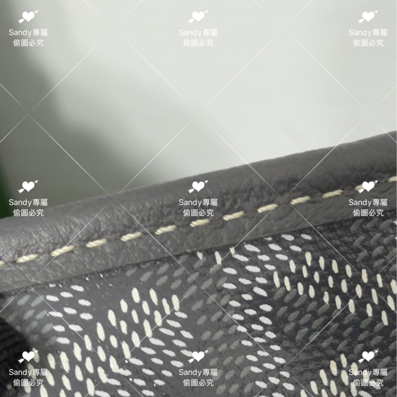 Goyard hobo 灰色 全新全配-15