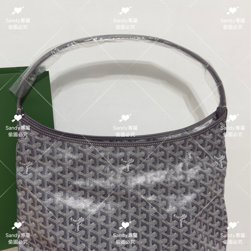 Goyard hobo 灰色 全新全配-22