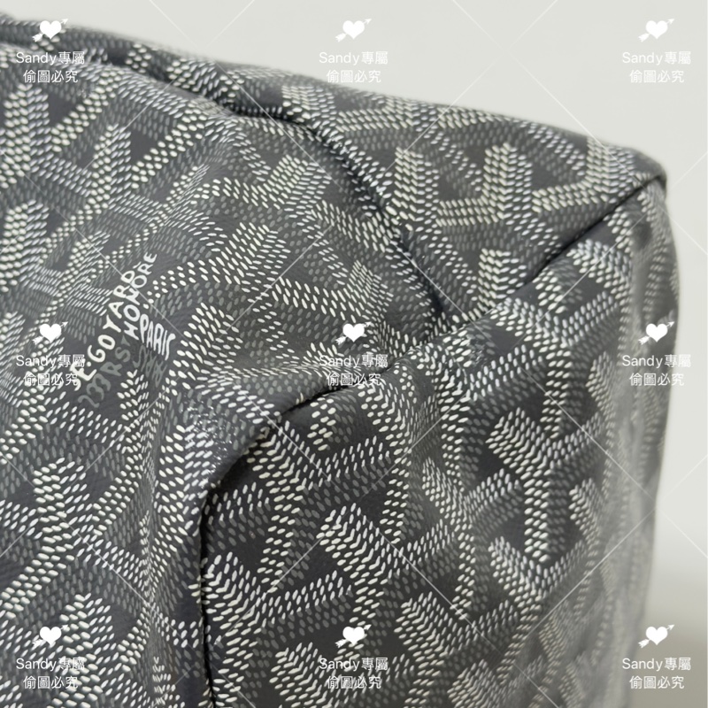 Goyard hobo 灰色 全新全配-42