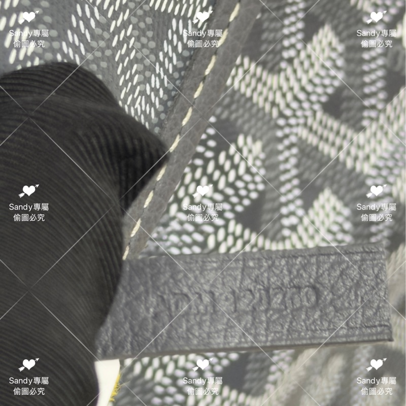 Goyard hobo 灰色 全新全配-48