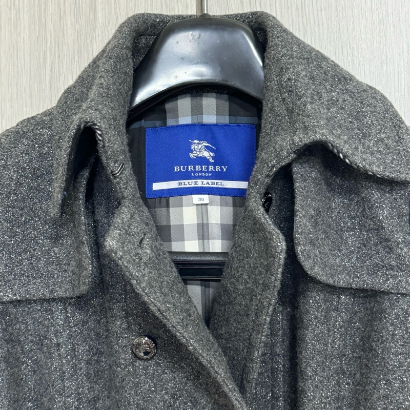 【閒置新🆕】 Burberry 巴寶莉 日本限定藍標 大衣 (專櫃10.3萬)-2