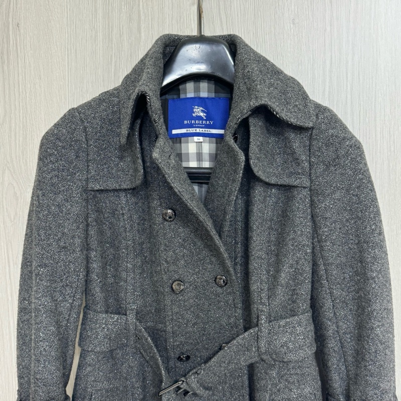 【閒置新🆕】 Burberry 巴寶莉 日本限定藍標 大衣 (專櫃10.3萬)-3