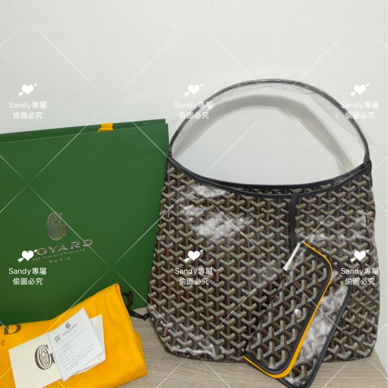 Goyard hobo 黑色 全新全配-0