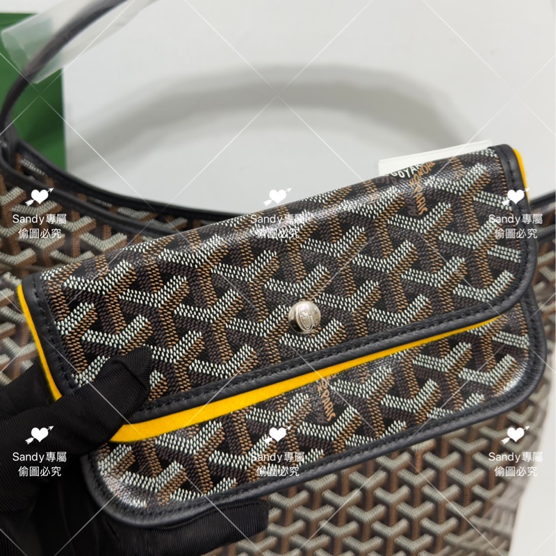 Goyard hobo 黑色 全新全配-11