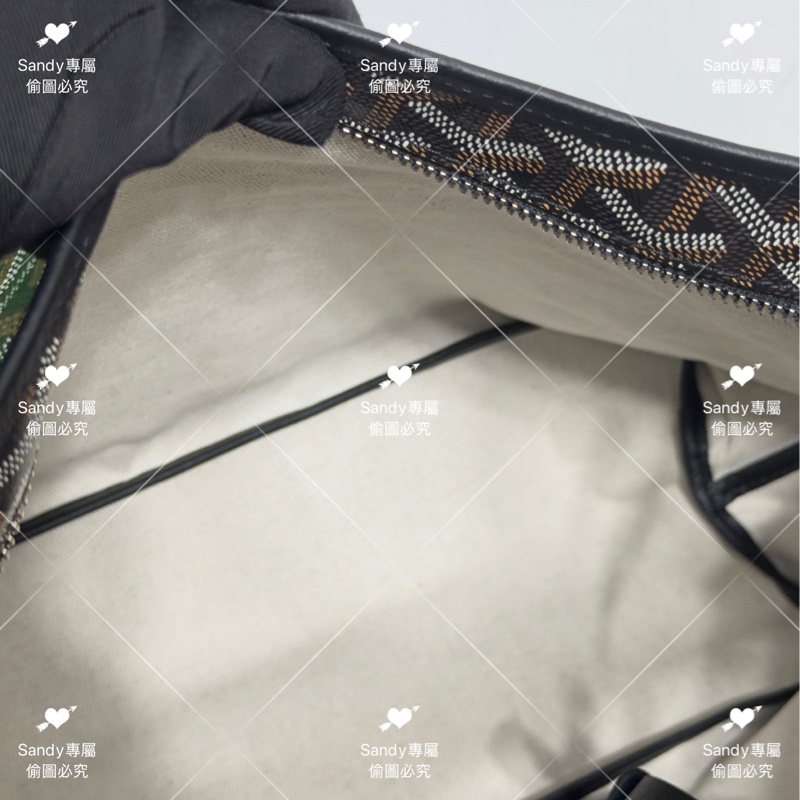 Goyard hobo 黑色 全新全配-17