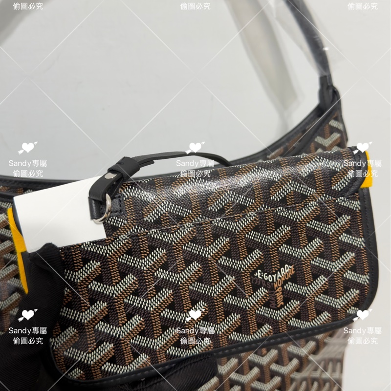 Goyard hobo 黑色 全新全配-22