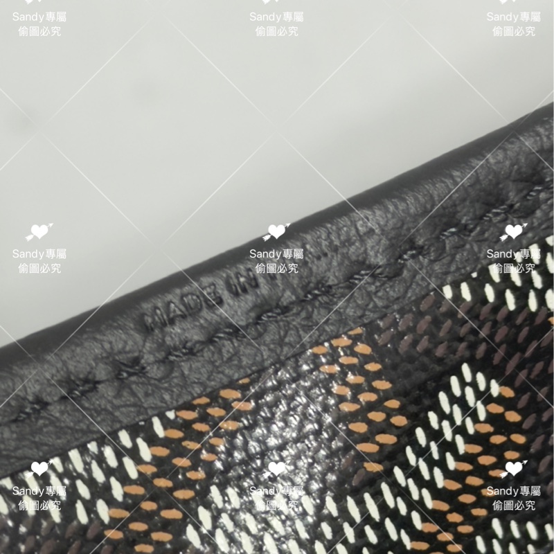 Goyard hobo 黑色 全新全配-28