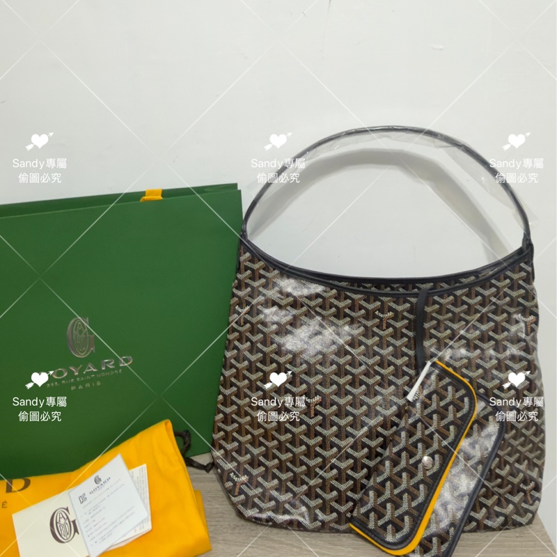 Goyard hobo 黑色 全新全配-41