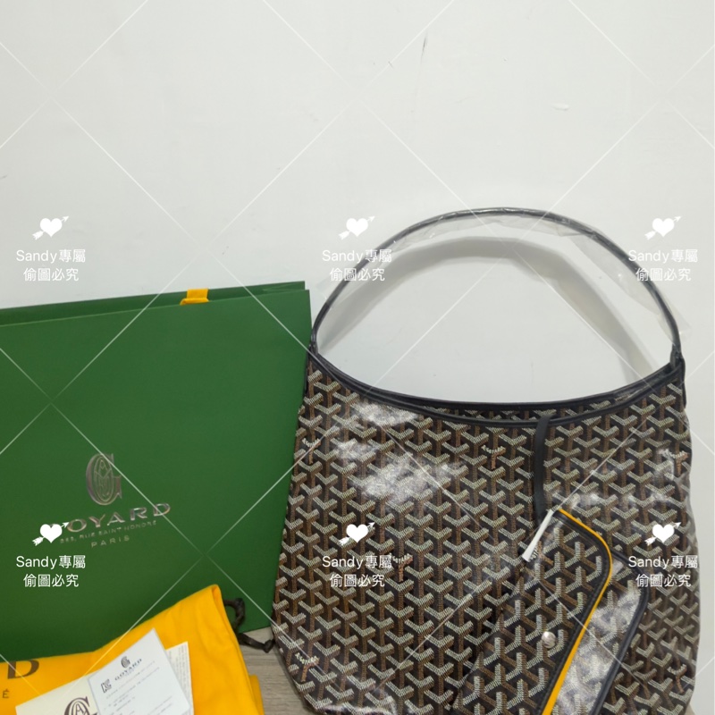 Goyard hobo 黑色 全新全配-51