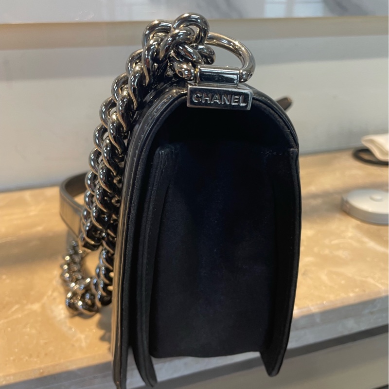 Chanel Leboy 特別款中號漆皮-4