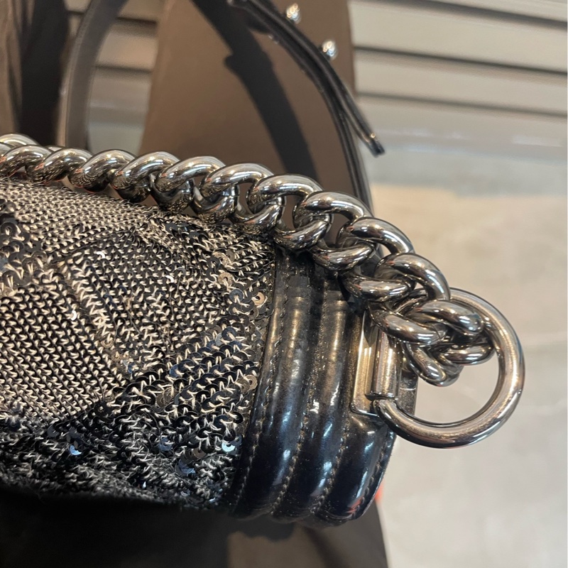 Chanel Leboy 特別款中號漆皮-20