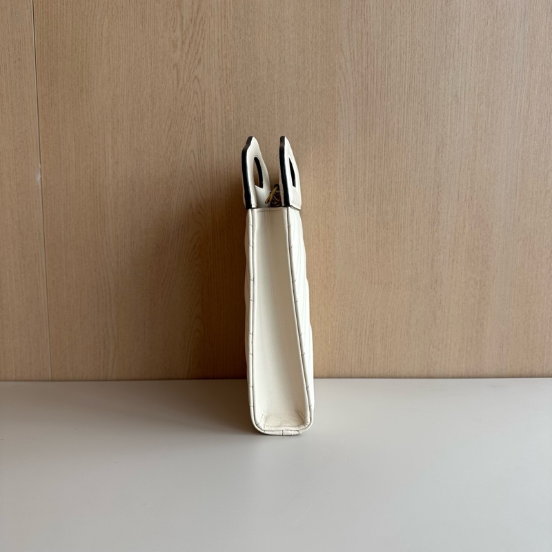 Gucci/古馳 marmont馬蒙白金mini tote斜挎包 。-3