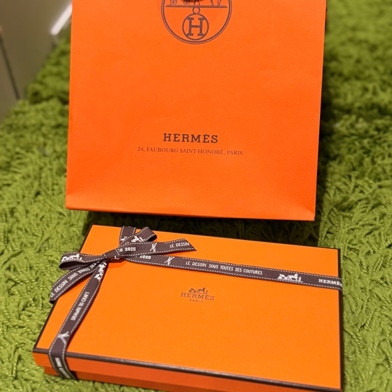愛馬仕 Hermes Sangles en Zigzag Bandana Grenelle PM蝴蝶結 髮夾-5