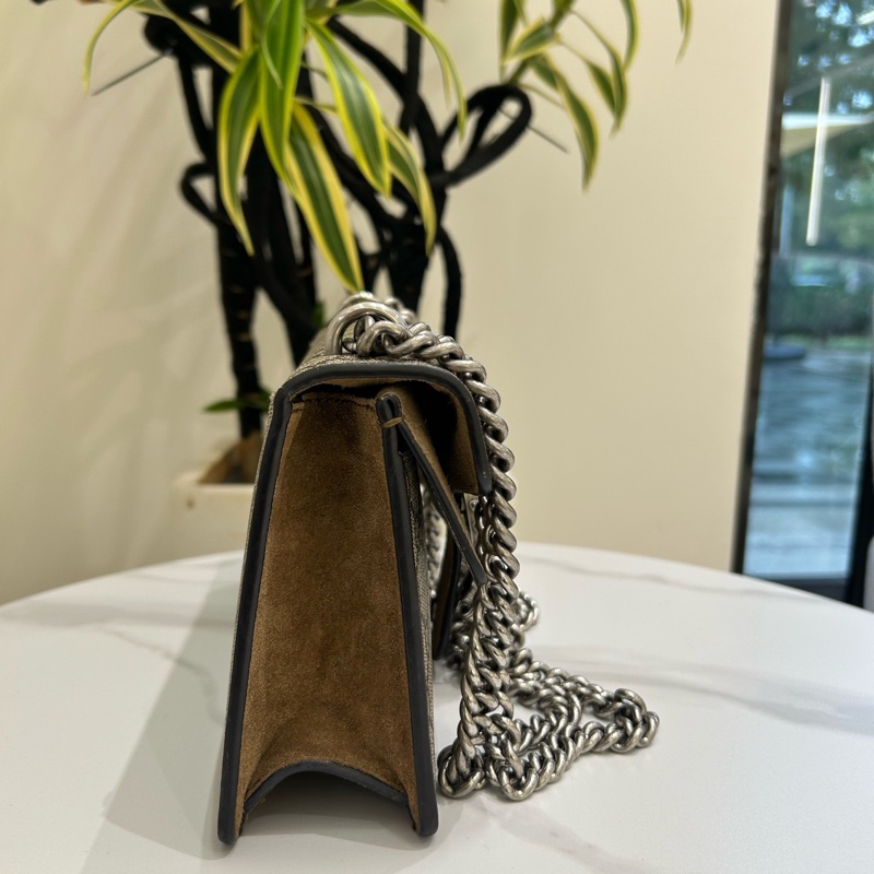 古馳/Gucci Dionysus系列 鑽扣酒神中號 036黑標-2