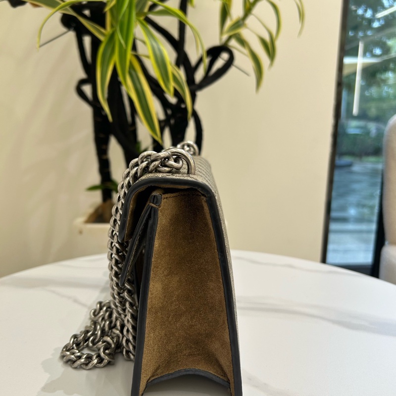 古馳/Gucci Dionysus系列 鑽扣酒神中號 036黑標-3