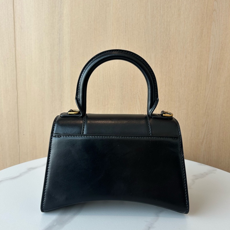 Balenciaga 巴黎世家 黑金沙漏包手提單肩斜挎包-1