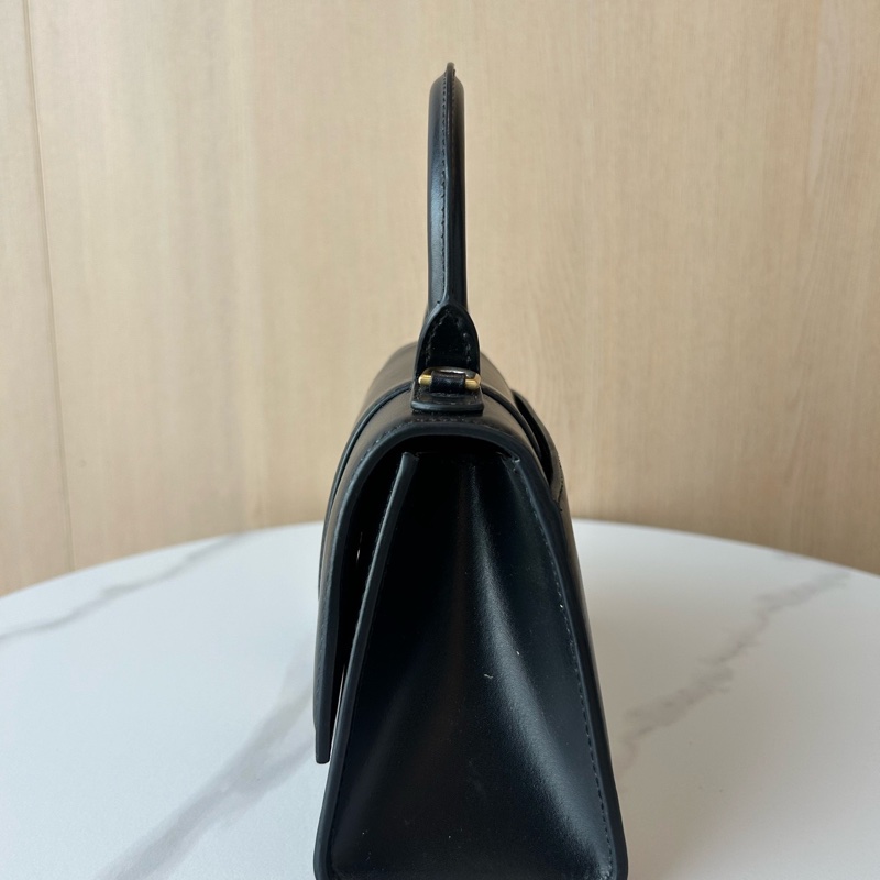 Balenciaga 巴黎世家 黑金沙漏包手提單肩斜挎包-3