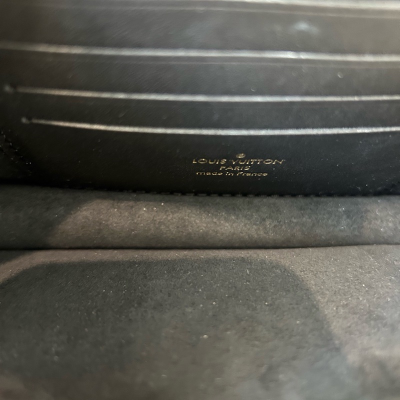 LV路易威登 達芙妮老花底長18cm超迷你woc鏈條包 芯片款。-4