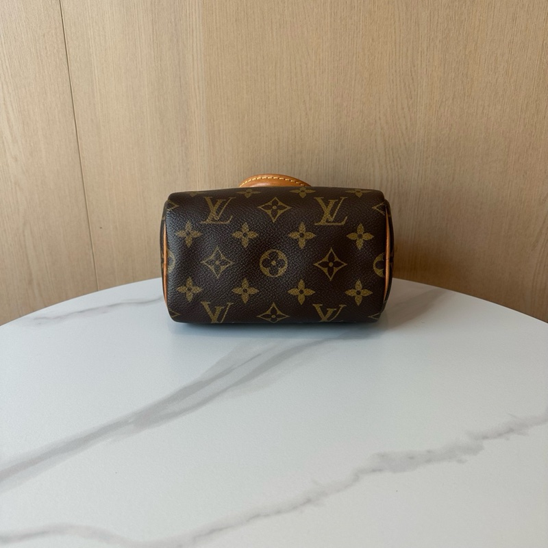 LV/路易威登 Speedy Nano老花枕頭包老款 18年-4