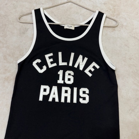 22SS Celine字母背心