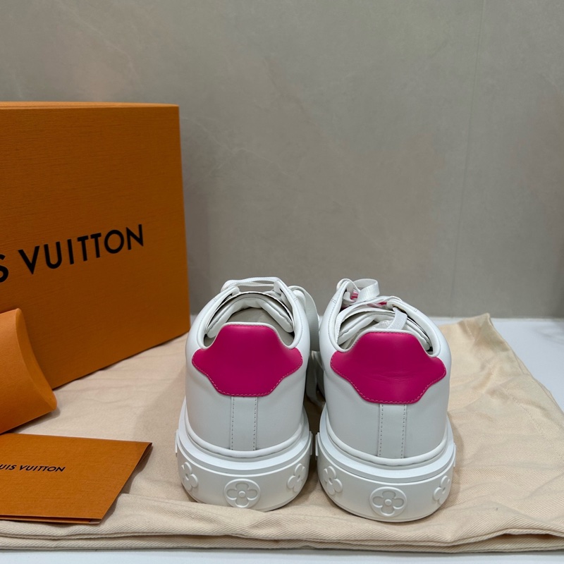 LV/路易威登 女士Timeout彩帶印花低幫鞋-2