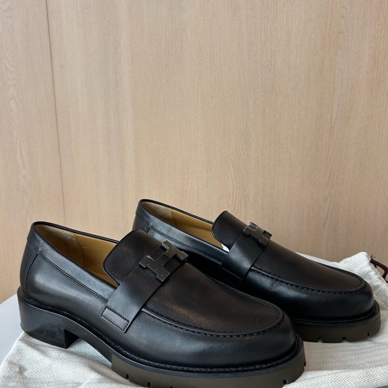 Hermes 愛馬仕 Gregoire 男士樂福鞋-0