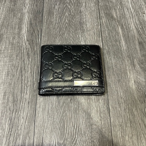 Gucci 滿印折疊錢包