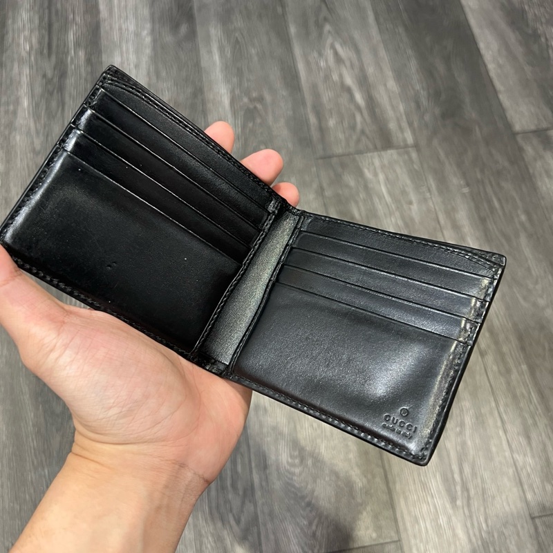 Gucci 滿印折疊錢包-3
