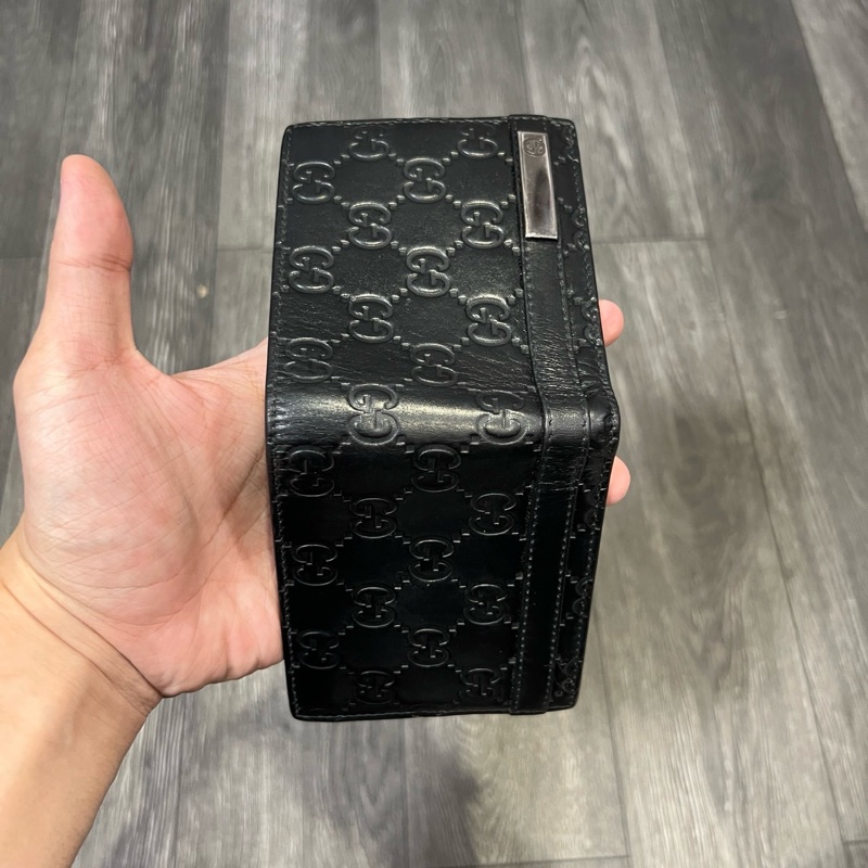 Gucci 滿印折疊錢包-5