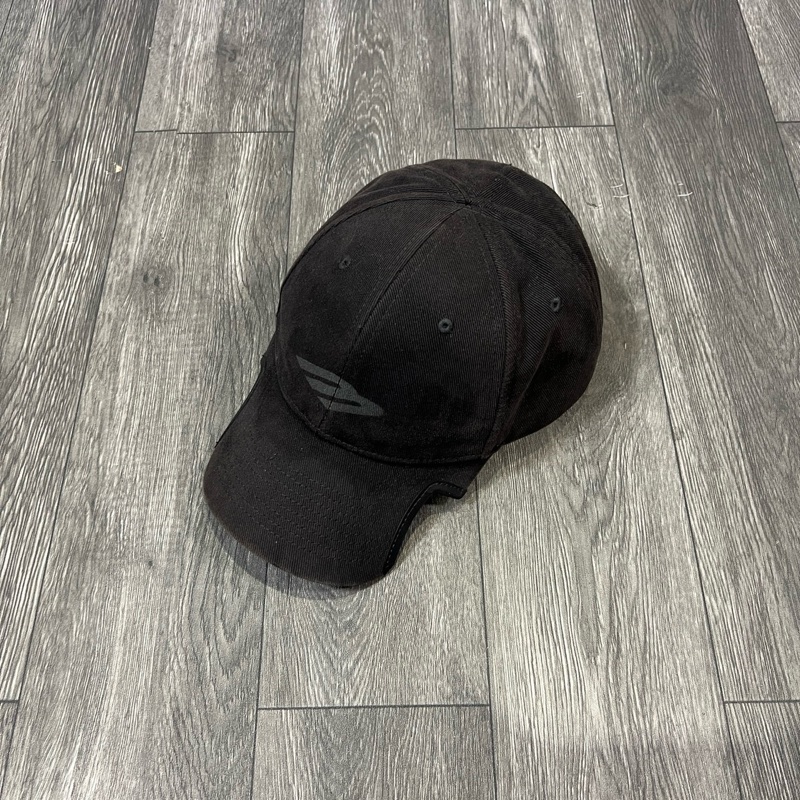 巴黎世家3B 前後logo 鴨舌帽L碼-0