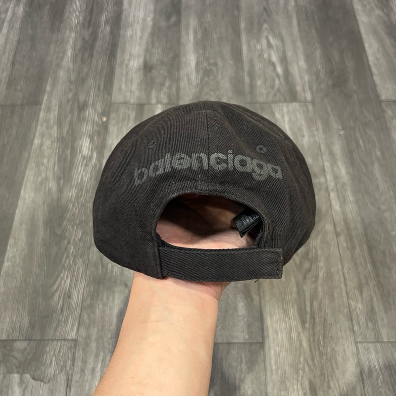 巴黎世家3B 前後logo 鴨舌帽L碼-2