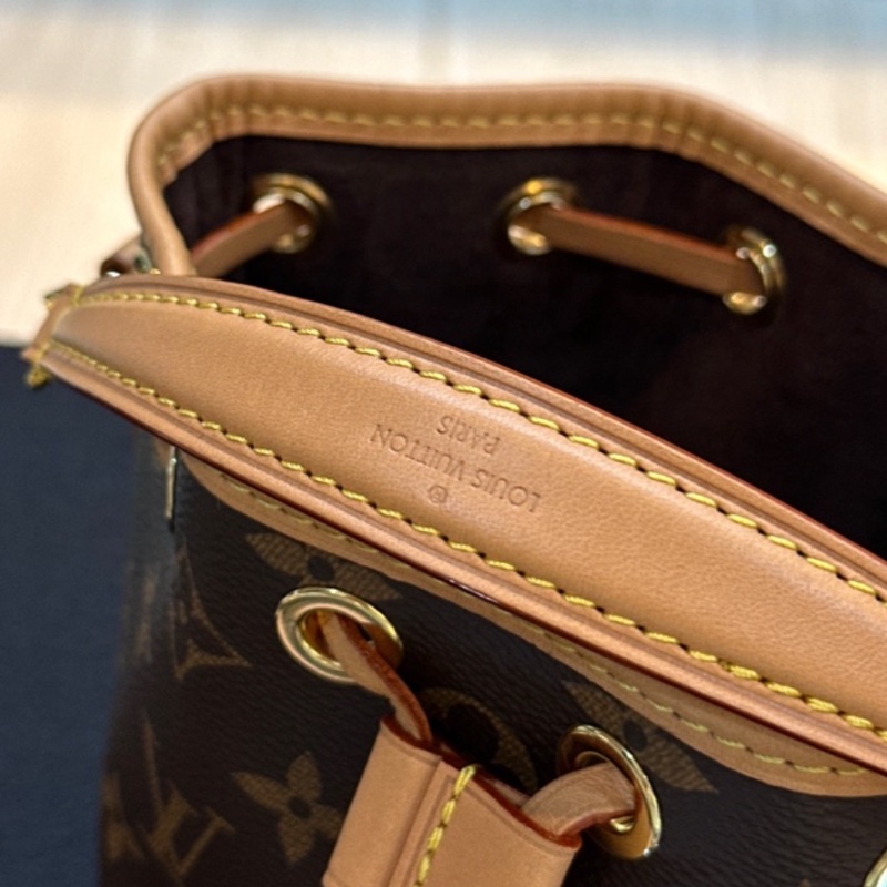 🍓Louis Vuitton路易威登老花Nano neo mini 小水桶單肩斜挎包-24